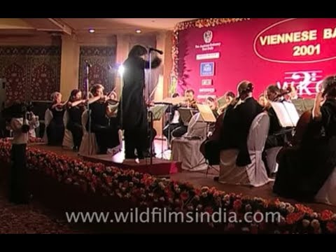 Famous Japenes violinist Joji Hattori organised Viennese Ball 2001 in New Delhi