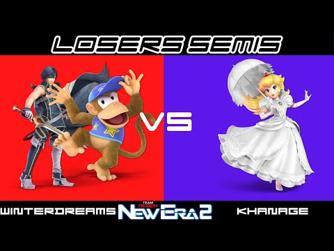 New Era 2 Pro Losers Semis: Winterdream (Chrom,Diddy) Vs Khanage (Peach)