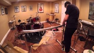 Video thumbnail for Pearl Drums Rack UNBOXING/ SOUND CHECK by DrumMan190