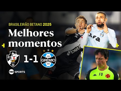 VASCO SAI NA FRENTE, CEDE EMPATE AO TRICOLOR GAÚCHO E NÃO AFASTA CRISE | VASCO 1X1 GRÊMIO