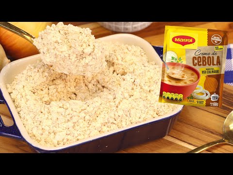 HOMEMADE ONION CREAM - MAKES A LOT - CHEAP - SIMPLE AND EASY - Dad's Recipes