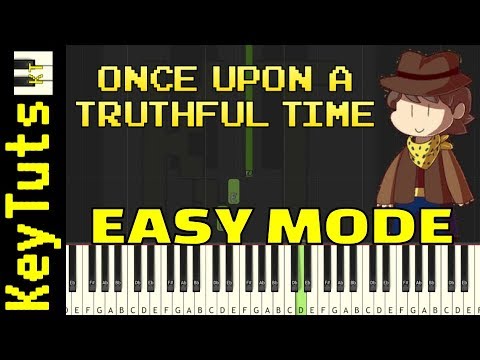 Learn to Play Once Upon A Truthful Time from Undertale Yellow - Easy Mode