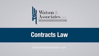 Contracts Law