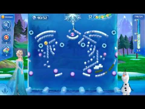 Frozen Free Fall: Icy Shot Level 212 - NO BOOSTERS ☃☃☃