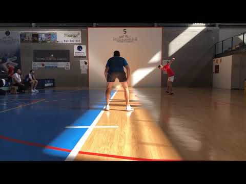 Luke Stradwick (UK) vs Albert de Valencia (ESP) Men’s B Semifinal Spanish Open 2019