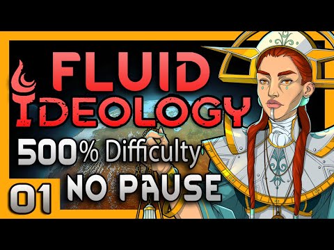 RimWorld Fluid Ideology Playthrough [500% Difficulty, No Pause, Naked Brutality | 01]
