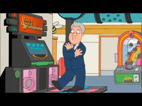 Bill Clinton Pwns Barbie Girl on DDR for 10 Minutes Straight