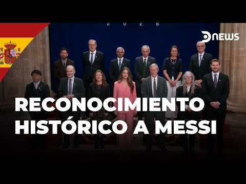 🇪🇸 Lionel Messi galardonado con el Premio Princesa de Asturias de los Deportes 2026 | DNews