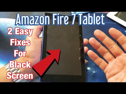 Amazon Fire 7 Tablet: Schwarzer Bildschirm – 2 einfache Lösungen!