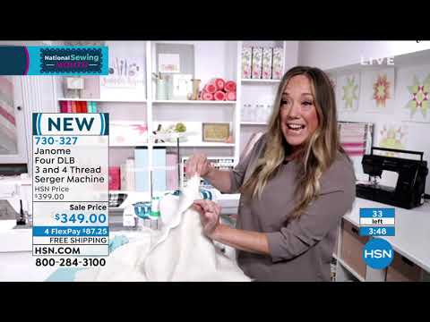 HSN | National Sewing Month featuring Janome 09.01.2020 - 05 PM