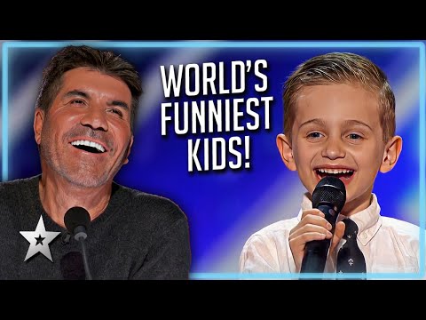 World's FUNNIEST Kids on Got Talent!