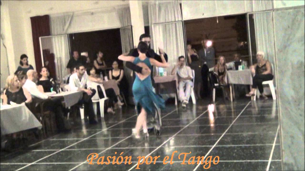 INES MUZZOPAPPA y DEMIAN GARCIA Bailando el Tango CUANDO EL AMOR MUERE en FLOREAL MILONGA