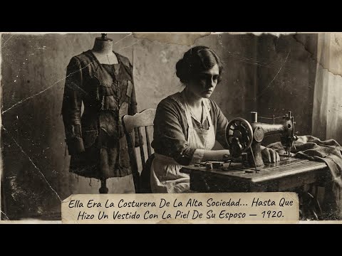 Ella Era La Costurera De La Alta Sociedad… Hasta Que Hizo Un Vestido Con La Piel De Su Esposo — 1920