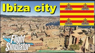 Ibiza city Balearic Sea video