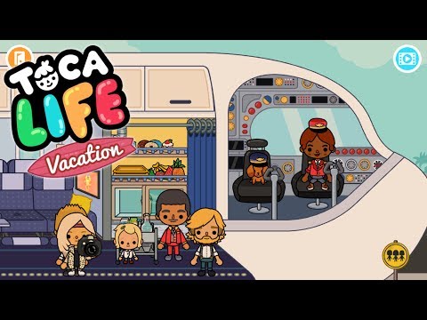 Family Vacation | Headed To The Beach | Toca Boca Vacation Ep1