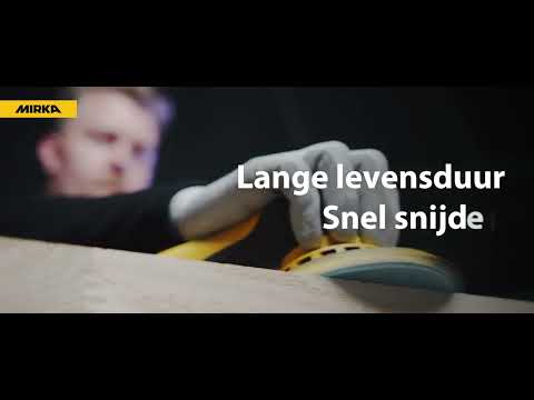 MIRKA Galaxy schuurschijven 150mm Multifit technologie - stofvrij schuren | CROP