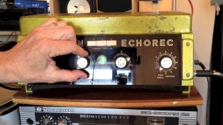Video thumbnail for Binson Echorec B2 with Syncussion by Soundgas