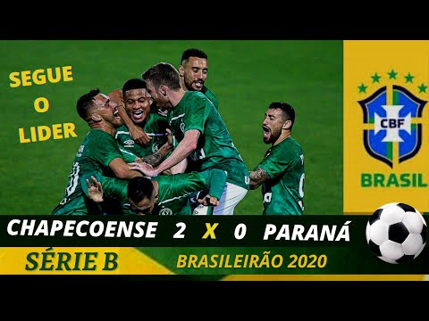 Chapecoense 2 x 0 Paraná - Brasileirão Série B 2020.