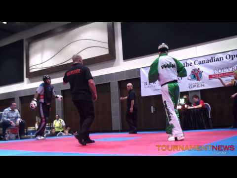 Raymond Daniels vs Jason Grenier Men's Elite Fighting Quarter Final at Canadian Open 2013