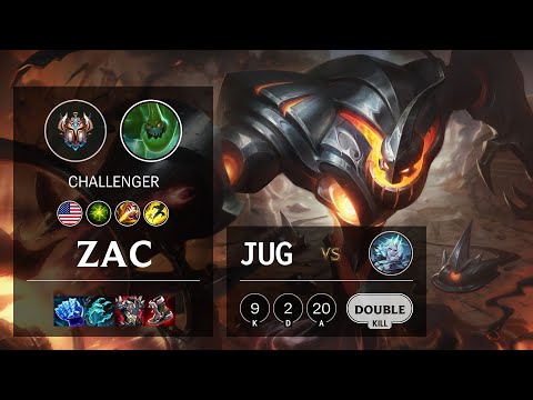 Zac Jungle vs Viego - NA Challenger Patch 11.21