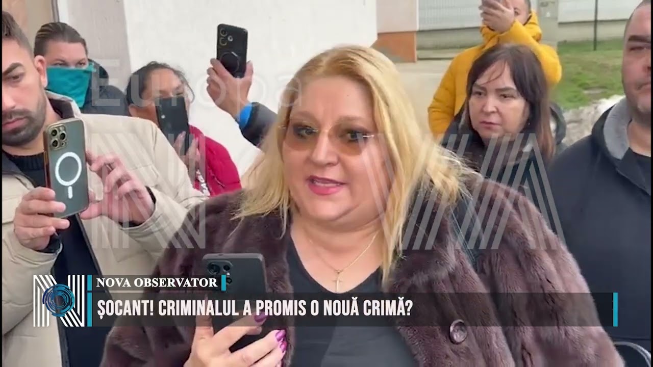 ȘOCANT! CRIMINALUL A PROMIS O NOUĂ CRIMĂ?