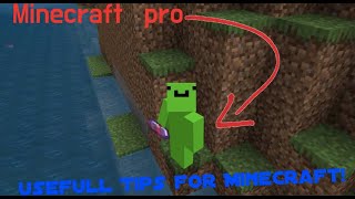 Minecraft Tips for beginners!