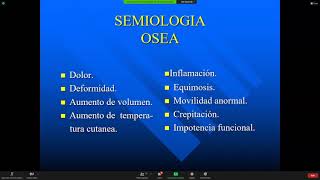 Principios generales de Ortopedia y Traumatología  21-1-2021