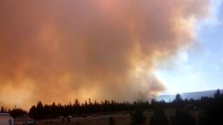 Berry Creek Fire closes south gate of Yellowstone.