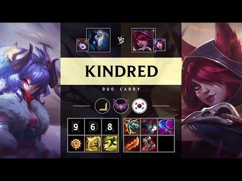 Kindred ADC vs Xayah - KR Master Patch 25.09