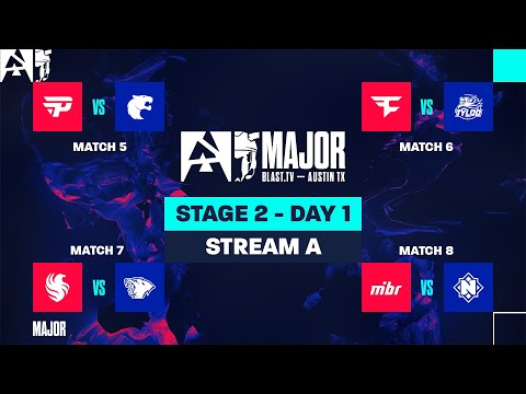 BLAST.tv Austin Major 2025, Stage 2, Day 1 - Stream A