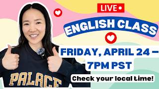 Learn English LIVE 🗣️🇺🇸 Improve Your Listening & Speaking Practice
