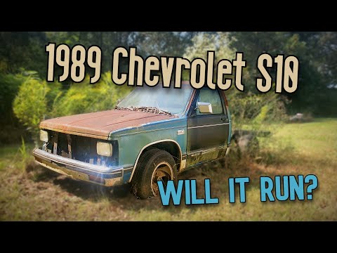 FORGOTTEN 1989 Chevrolet S10 - Will it Run?