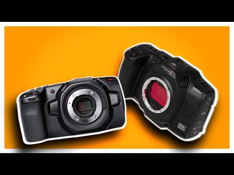 Blackmagic Pocket Cinema Camera 4K vs The Cinema Camera 6k full Frame⎜two powerful cameras