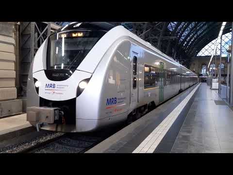 ET 1440 der MRB als RE3 in Dresden Hbf