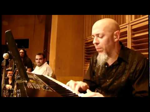 Jordan Rudess de Dream Theater con Jorge Glem de C4 Trio