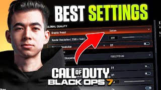 The ULTIMATE BLACK OPS 7 SETTINGS Guide! (BO7 Best Controller, Graphic & Audio Settings)