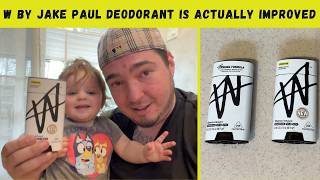 W by Jake Paul Deodorant Is Actually Improved