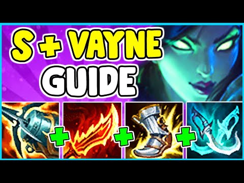 HOW TO PLAY VAYNE ADC & SOLO CARRY IN SEASON 11 | Vayne Guide S11 - League Of Legends