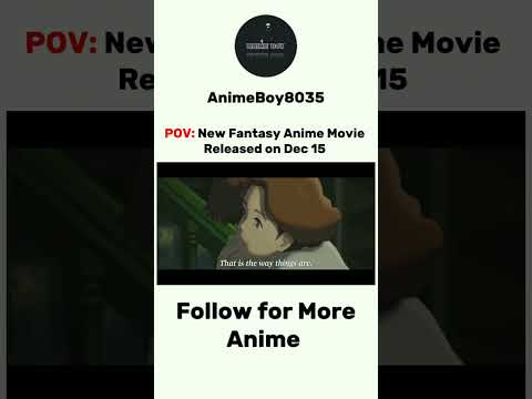 New Fantasy Anime Movie | The Imaginary |