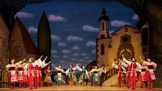 The Corps de Ballet rehearse for Coppélia (The Royal Ballet)