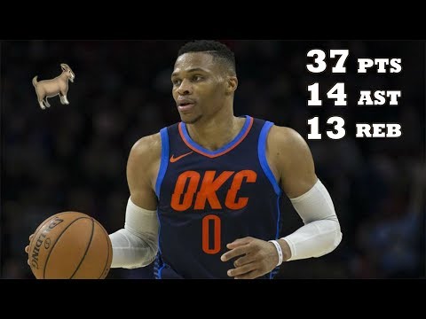 Russell Westbrook in GOD MODE!! INSANE TRIPLE DOUBLE! Thunder vs Raptors!