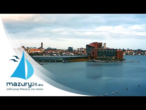 Timelapse Mikołajki, jezioro Mikołajskie