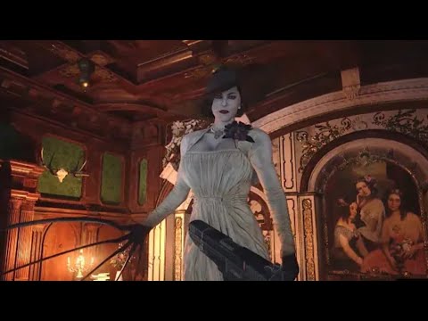 Lady Dimitrescu is the new Mr X - Resident Evil Village. #Re8 #Residentevil8