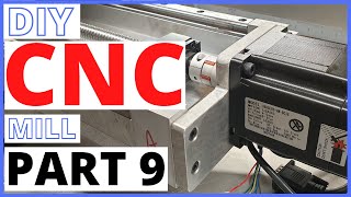 DIY CNC Milling Machine Build (Part 9) NEMA34 Hybrid Stepper Motor X-Axis bracket