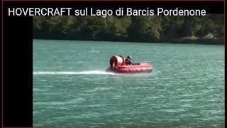 preview picture of video 'Lago di Barcis HOVERCRAFT Italia'