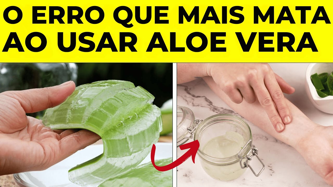 ALERTA! NUNCA COMETA estes 5 ERROS ao usar ALOE VERA - BABOSA
