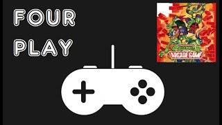 Four Play - Teenage Mutant Ninja Turtles Arcade - 8-bit Comparison