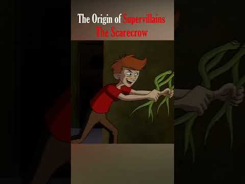 The Origin of Supervillains - The Scarecrow #youtubeshorts #youtube #batman #dc #scarecrows