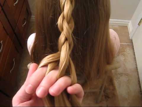 How to: Round or 3D 4 Strand Braid