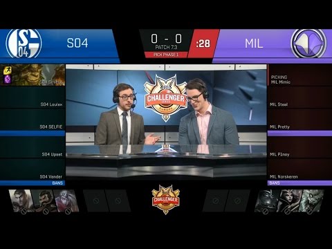 FC Schalke 04 vs Millenium EUCS Game 2 Weeks 4 Patch 7 3
